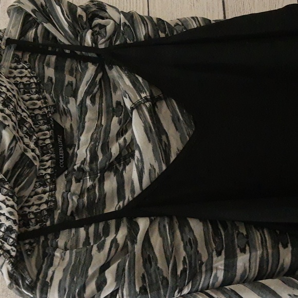 Colleen Lopez 2-in-1 Midi Caftan with Slip, Dress Swim Cover Up L/XL NWOT - Picture 8 of 12